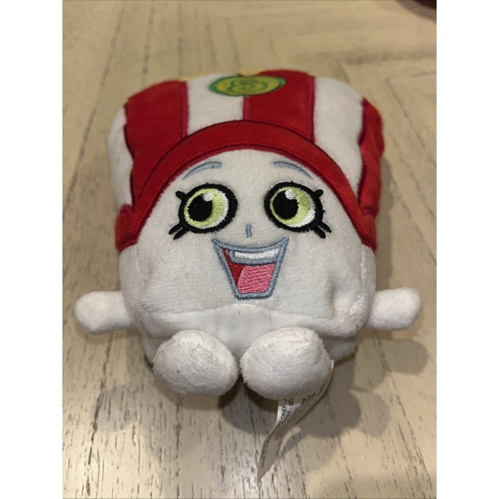 Shopkins Poppy Corn Soft Plush 7" Moose 2013